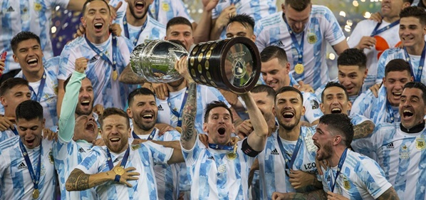 Foto: Complete chaos rond clash Brazilië – Argentinië
