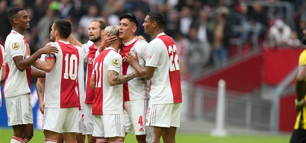 Foto: Ajax verrast met Champions League-lijst