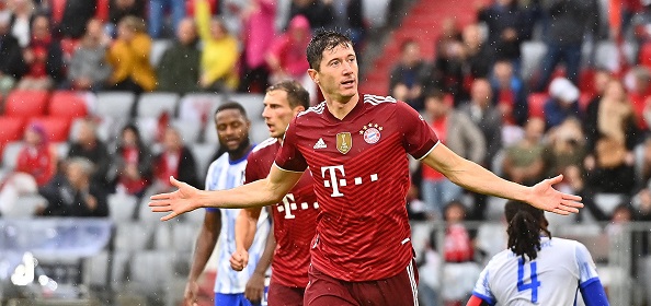 Foto: Robert Lewandowski sneert naar Bayern-leiding
