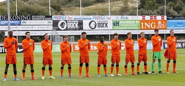 Foto: ‘Schandaal’ bij Oranje Onder-19: spelers weggestuurd