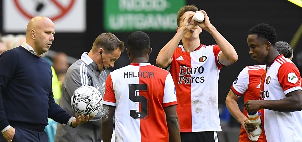 Foto: Slot ziet patroon in nederlagen Feyenoord