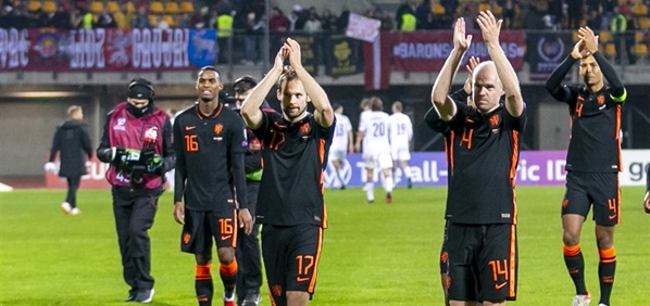 Foto: Zo bleef de Oranje doelpuntenregen uit tegen Letland