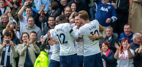 Foto: Tottenham wint weer eens, Leicester morst