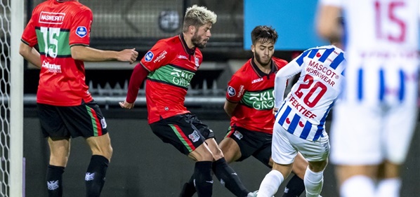 Foto: NEC en Heerenveen scoren er allebei één