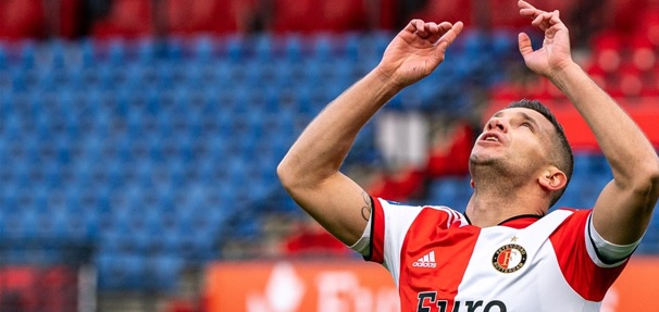 Foto: Feyenoord wint simpel dankzij nieuwe topscorer Eredivise