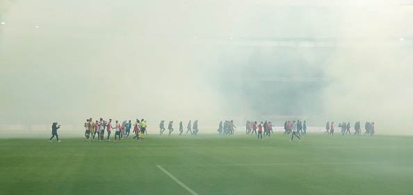 Foto: ‘Enorme opstand in het betaald voetbal’