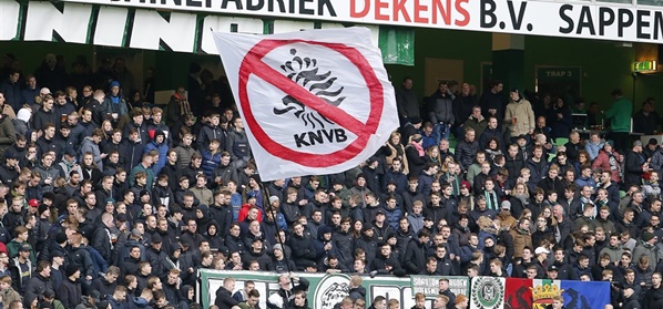 Foto: Gezamenlijk statement Eredivisieclubs tegen kabinet