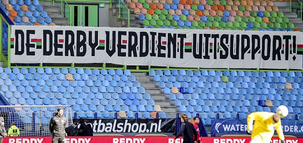 Foto: ‘Sein weer op groen na beladen Vitesse-NEC’