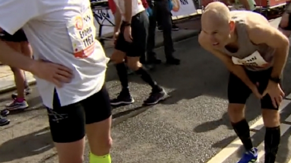 Foto: Robben finisht marathon: ‘Daar is alles mee gezegd’