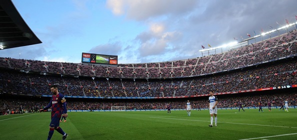 Foto: Barça trekt één seizoen weg uit Camp Nou