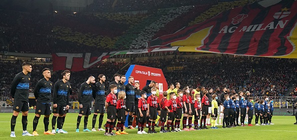 Foto: Inter deelt dreun uit aan Milan en is bekerfinalist
