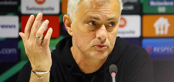 Foto: Mourinho laat zich ouderwets gaan: “Beschamend”