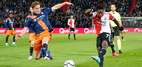 Foto: Sinisterra en Linssen maken doelpunten Feyenoord