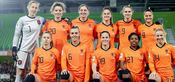 Foto: Oranje Leeuwinnen winnen opnieuw met ruime cijfers