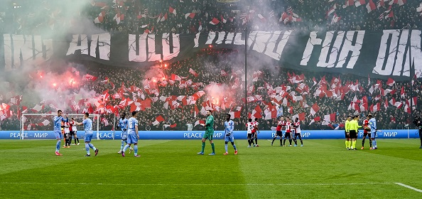 Foto: Binnen- en buitenland gaat los over Feyenoorder