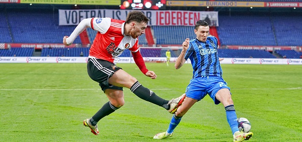 Foto: Opstellingen Feyenoord-Ajax: Klassieker onder hoogspanning