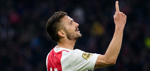 Foto: Doelpuntenmakers blij met Ajax-spel
