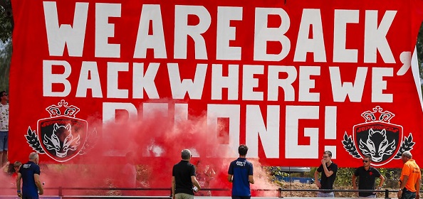 Foto: Feestende Twente-fans veroorzaken ‘gevaarlijke situaties’