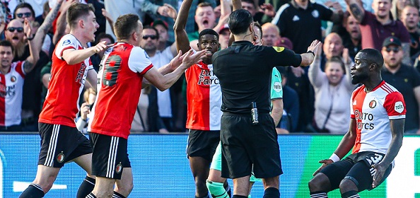 Foto: KNVB velt oordeel over curieuze penalty Feyenoord-PSV