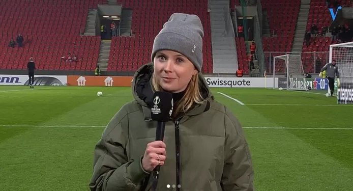 Foto: Droom dochter van Linda de Mol komt uit bij Feyenoord-finale