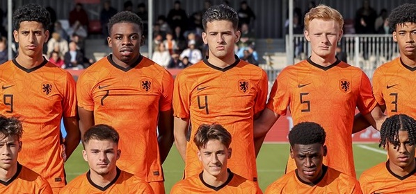 Foto: Realisme bij Oranje Onder-17: “Terechte nederlaag, mannen tegen jongens”