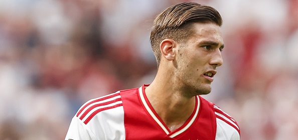 Foto: Ajax-debutant baalt van missers: ‘Moet ik gewoon maken’