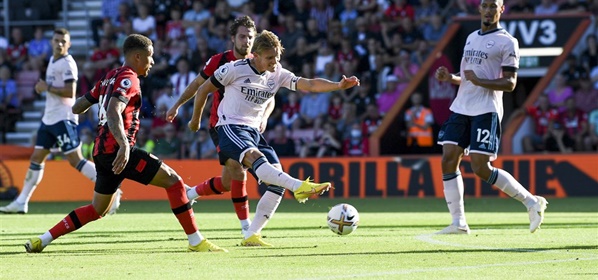 Foto: Martin Ødegaard leidt Arsenal naar nieuwe zege