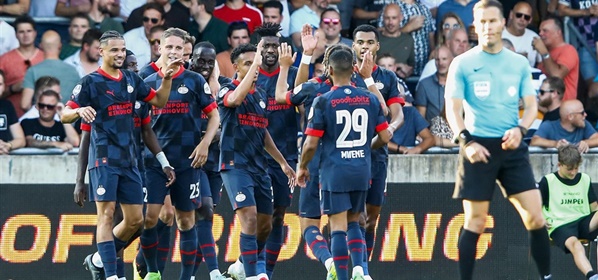 Foto: PSV maakt er vijf tegen ‘rood’ Go Ahead