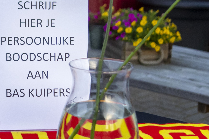 Foto: Mooie steunbetuigingen Go Ahead en Helmond Sport aan Kuipers
