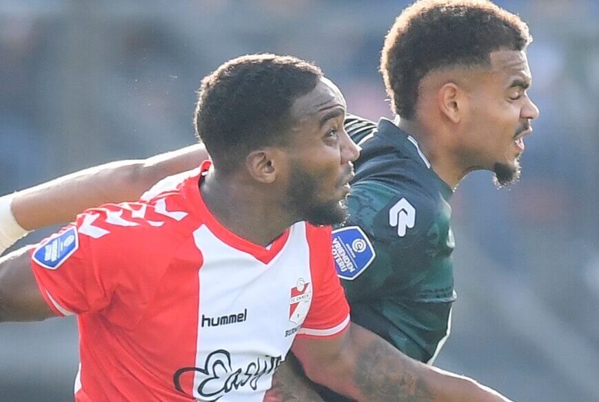 Foto: Kansen willen er niet in: derby tussen Emmen en Groningen eindigt doelpuntloos