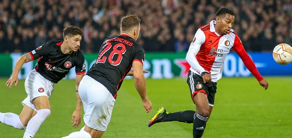 Foto: Feyenoord bijt zich opnieuw stuk op Midtjylland