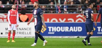 PSG wint niet van ‘Nederlands’ Reims, rood Ramos