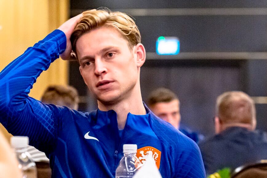 Foto: De Jong wuift Oranje-probleem weg: ‘Was een incident’