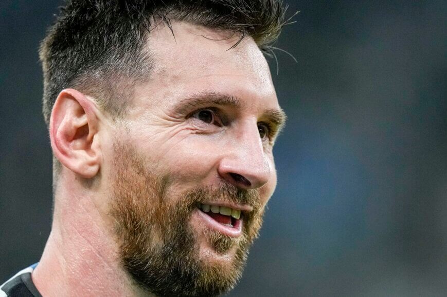 Foto: Argentinië met Messi op jacht naar kwartfinale tegen Oranje