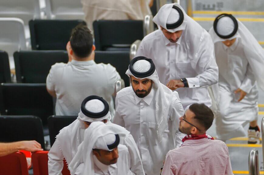 Foto: Triestmakende beelden ‘fans’ Qatar