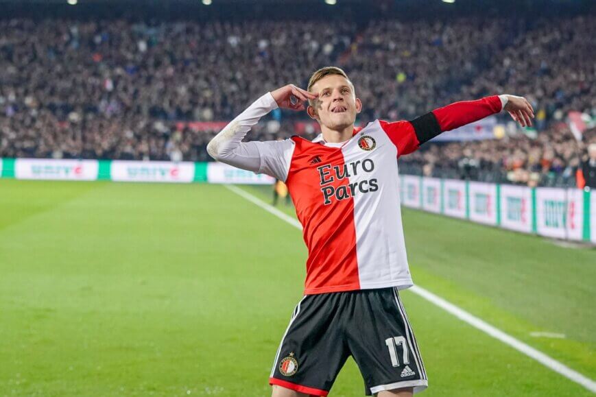 Foto: Szymanski spreekt zich uit over mogelijk langer Feyenoord-verblijf