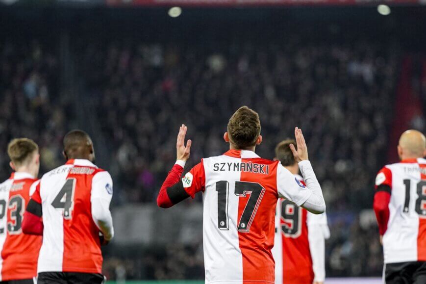 Foto: Winterkampioen Feyenoord dankt koningskoppel