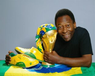 De records van Pelé, koning van het voetbal