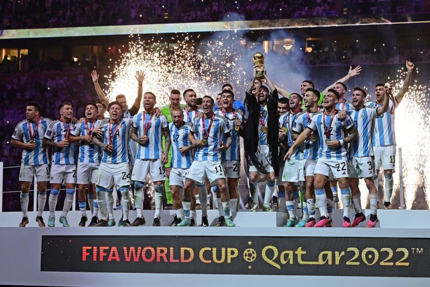 Foto: Buenos Aires gaat helemaal los na WK-succes