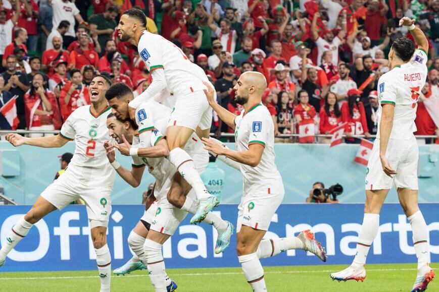Foto: Wéér problemen met ‘Marokkaanse fans’