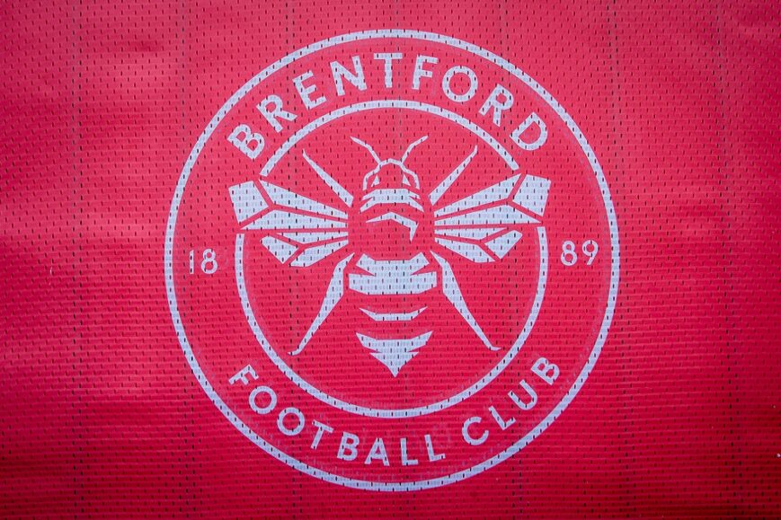 Het logo van Brentford