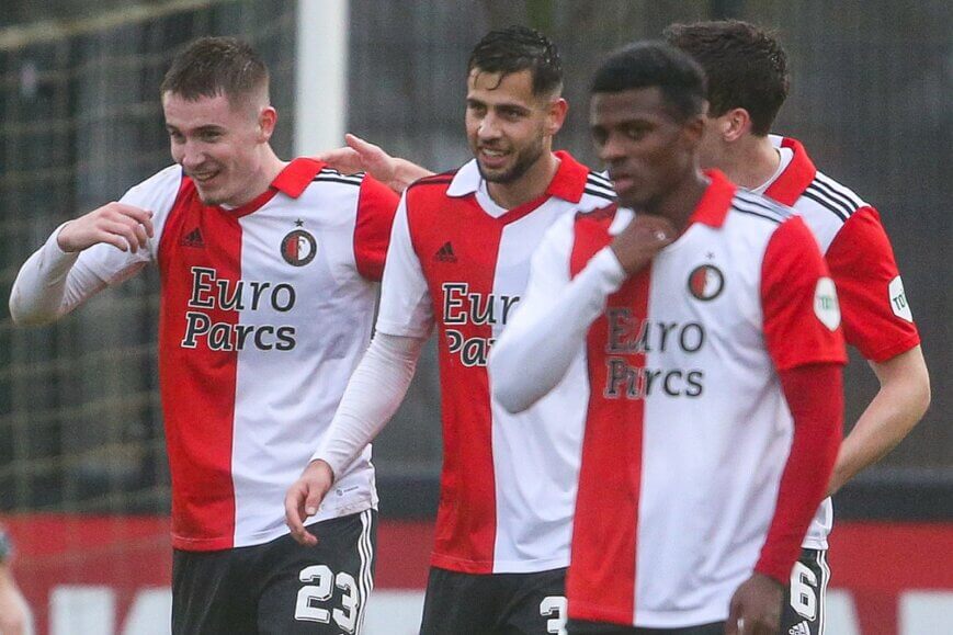 Foto: Feyenoord-regie blundert tijdens oefenduel