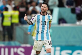 Messi boos na verassende nederlaag Argentinië: ‘Respectloze actie’