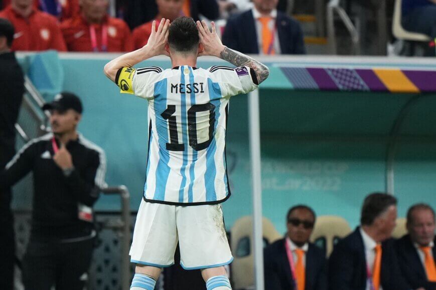 Foto: Messi laat zich uit over WK-vete met Van Gaal