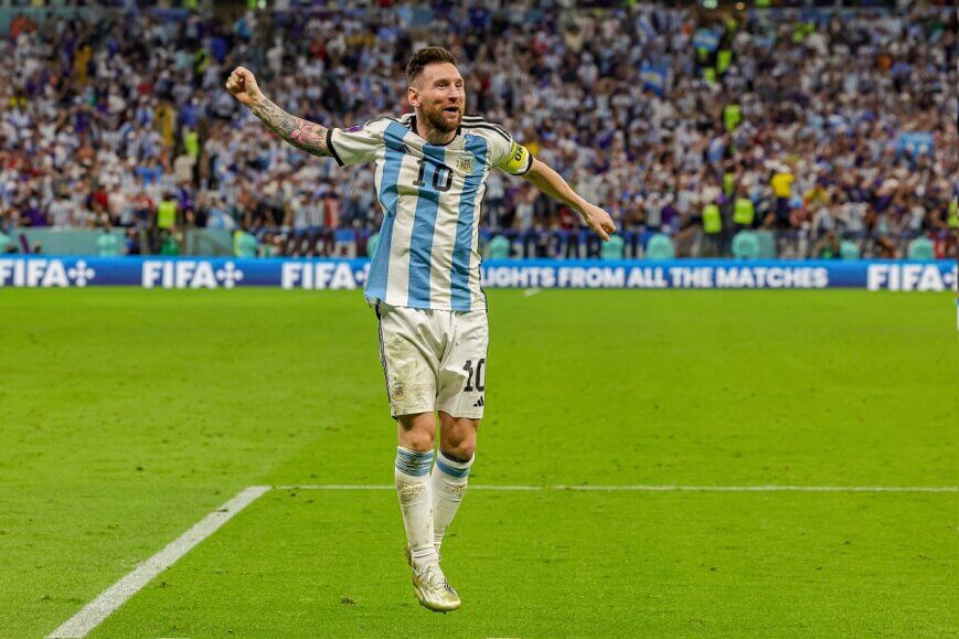 Foto: Bizarre actie Lionel Messi ná Oranje-clash