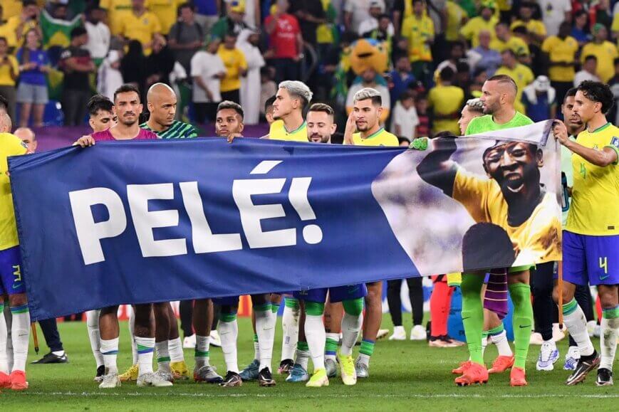 Foto: Voetbalwereld rouwt om overlijden Pelé