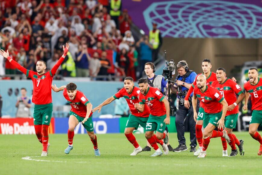 Foto: ‘Oranje dupe van Marokkaans WK-succes’