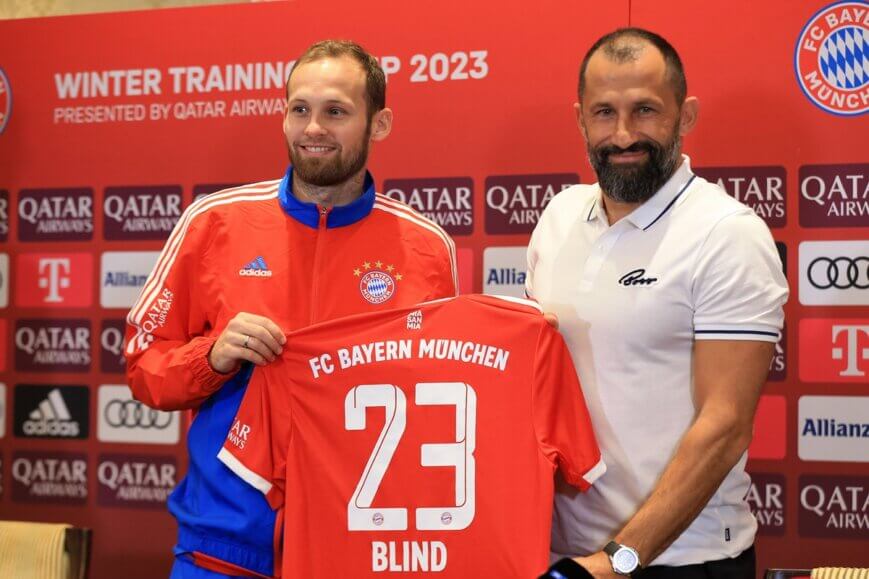 Foto: Bayern onder indruk van Blind: ‘Gaat ons verder helpen’