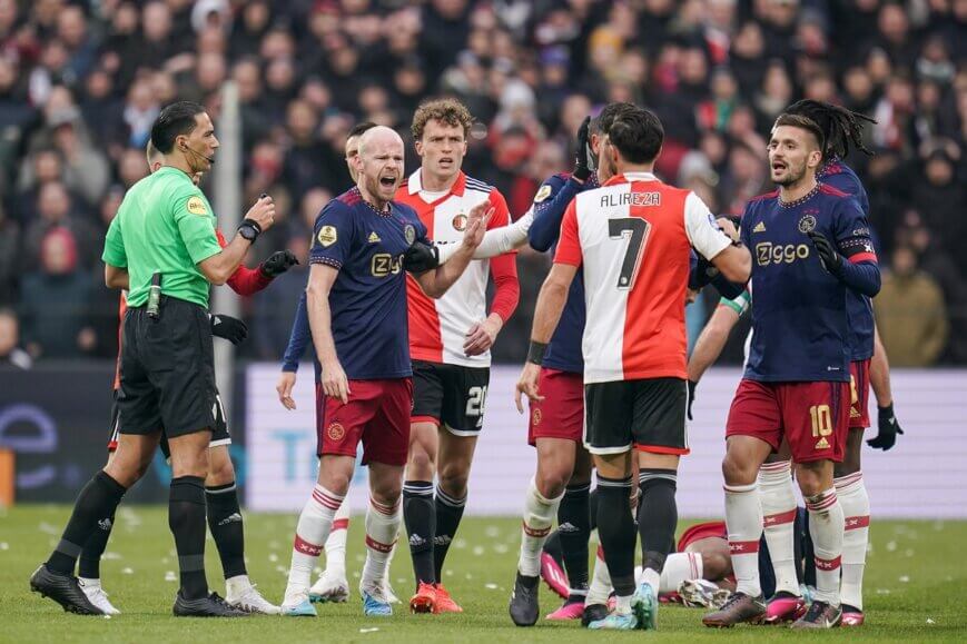 Foto: Nooit meer uitfans bij duels tussen Ajax en Feyenoord? “Sfeer is opperbest”
