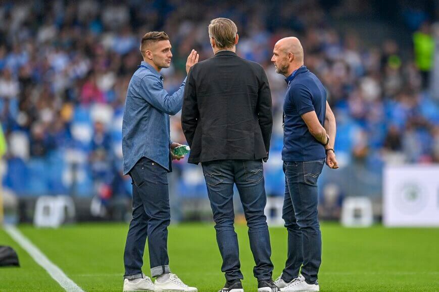 Foto: Tadic niet meer de baas bij Ajax